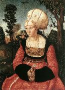 CRANACH, Lucas the Elder Portrait of Anna Cuspinian dfg china oil painting reproduction